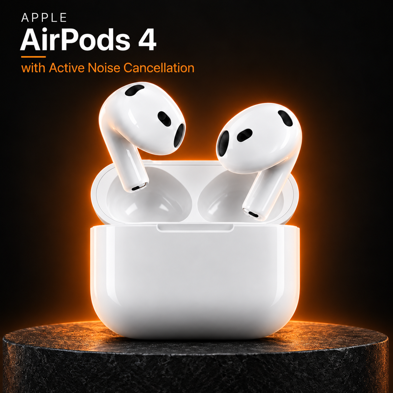 AirPods 4 with Active Noise Cancellation — Usado (segunda mano)