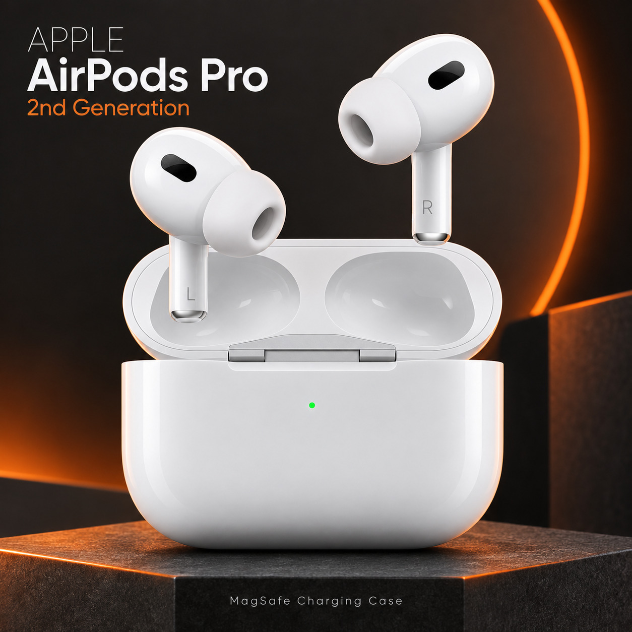 AirPods Pro 2 with MagSafe Charging Case (Lightning) — Caja abierta