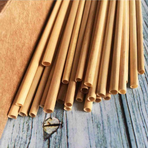 pitillos de bambú