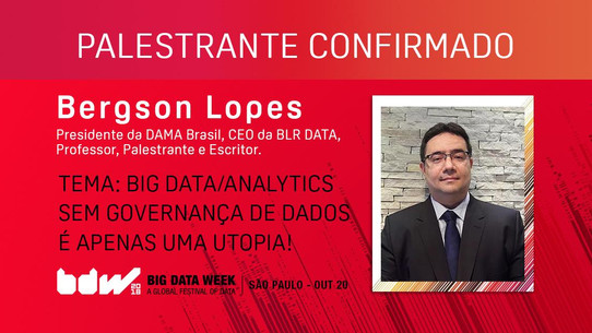 Fundador da BLR DATA ministrará palestra no BIG DATA Week