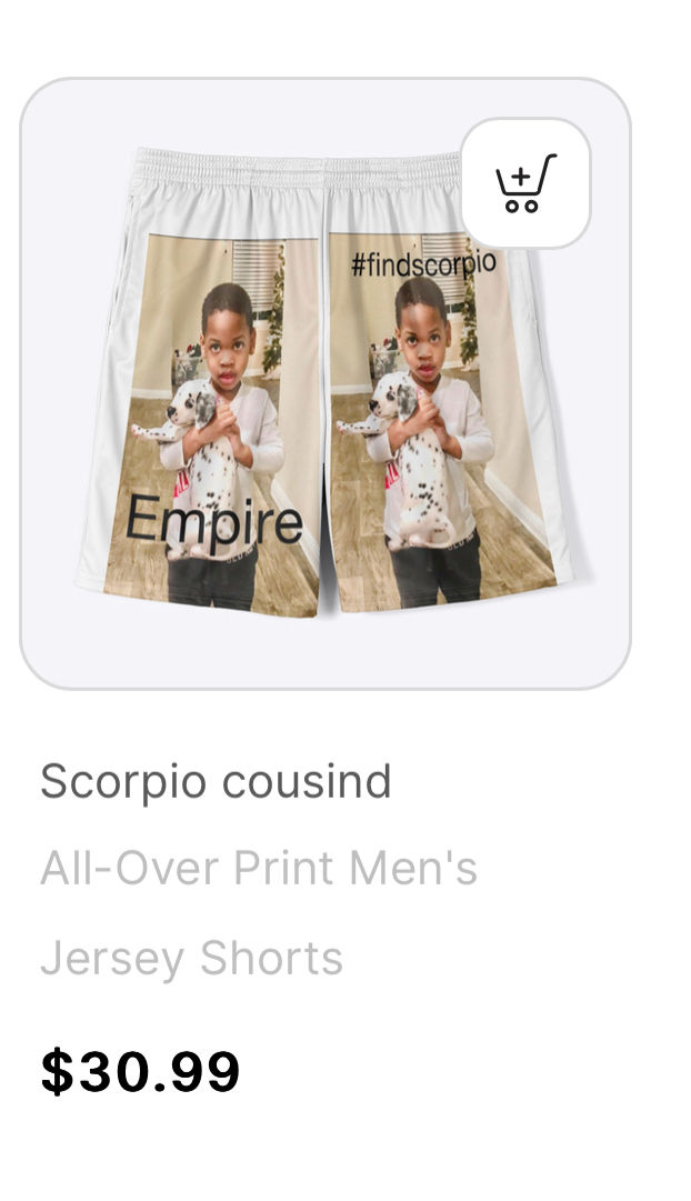 Empire Jersey Shorts