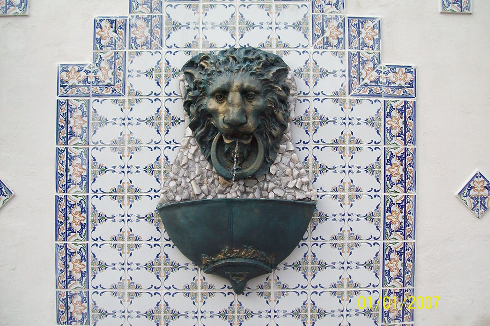 Fuentes de agua, piletas, cascada de pared, fuente de pared