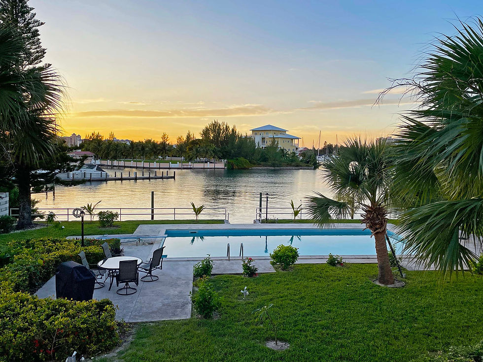 View of Pool and Bell Channel Bay