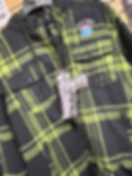 Thumbnail: CYCLE SHACK FLANNEL HOODIE