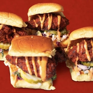 Hot chicken sliders