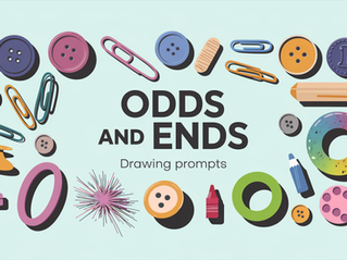 Odds and Ends Drawing Prompts
