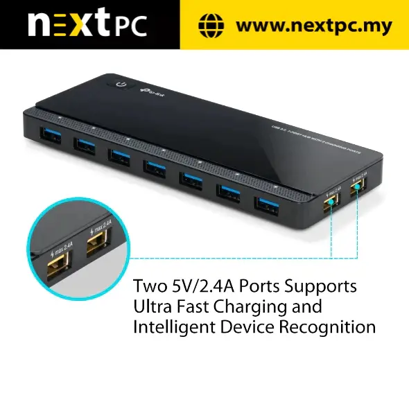 Thumbnail: TP-LINK UH720/UH700 USB Hub/ 2 Years Warranty