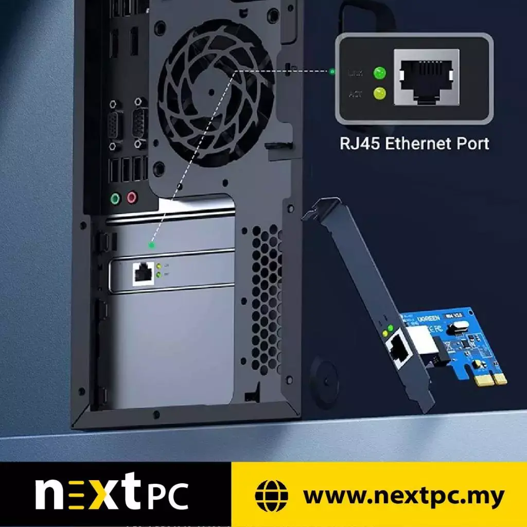 UGREEN Network Controller Card RJ45 LAN Adapter Converter