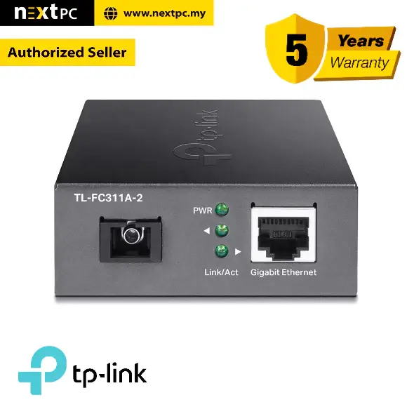 TP-LINK TL-FC311A-2 Gigabit WDM Media Converter