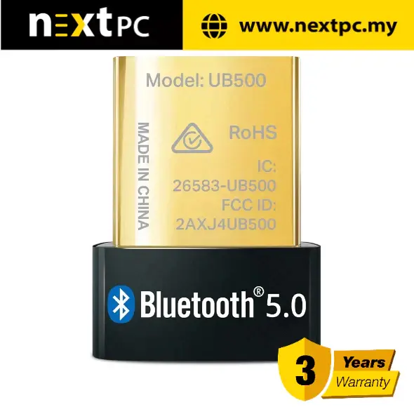 Thumbnail: TP-LINK UB500 Bluetooth 5.0 Nano USB Adapter