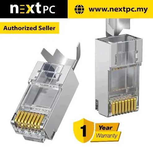 UGREEN Cat 7 FTP RJ45 Connector (10PCS)/ 1 Years Warranty