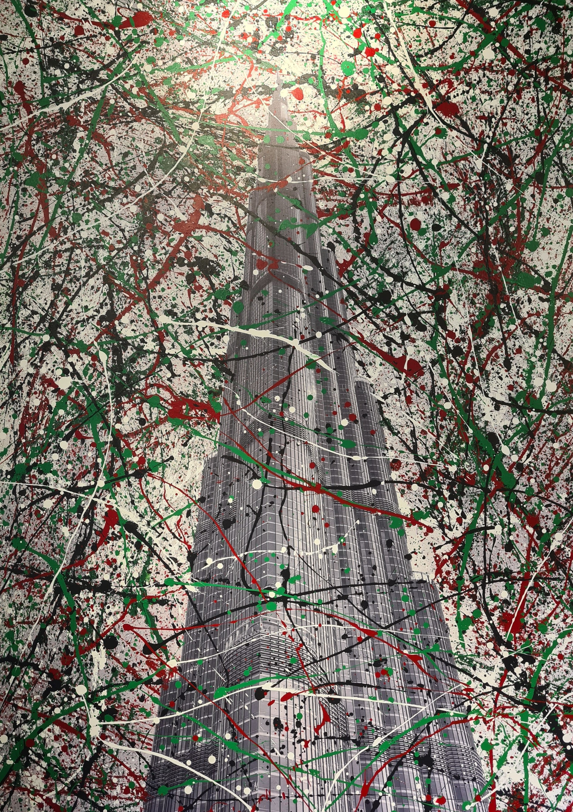 Ted Keens - Burj Khalifa in grey