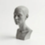 Textured Stone Bust