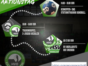 Sachsenliga-Auftakt am Sonntag gegen den HSV Dresden! Zuvor Sport-Aktionstag für Kinder und Jugend!