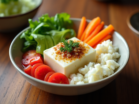 Never thought I'd ever eat Tofu, but....