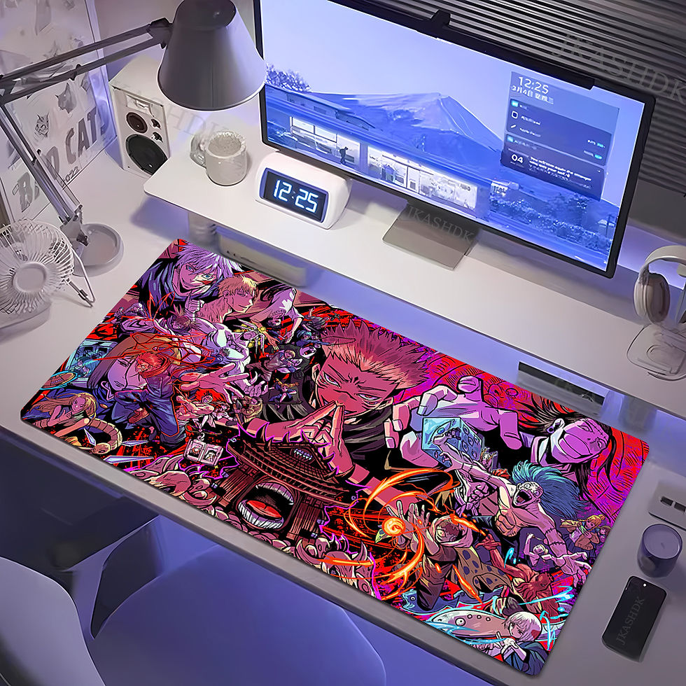 Miniatura: 🎮 Mouse Pad Gamer XL Jujutsu Kaisen – Gojo Satoru Desk Mat Anime