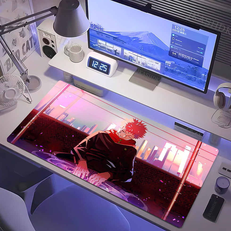 Miniatura: 🎮 Mouse Pad Gamer XL Jujutsu Kaisen – Gojo Satoru Desk Mat Anime