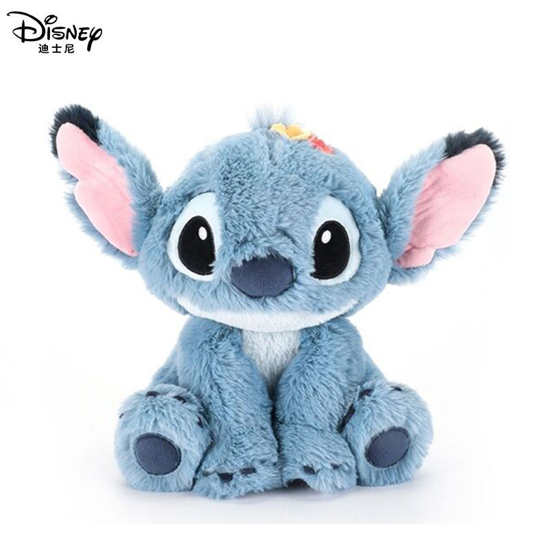 Miniatura: 💙 Pelúcia Stitch Disney 25–30cm – Lilo & Stitch Colecionável Kawaii