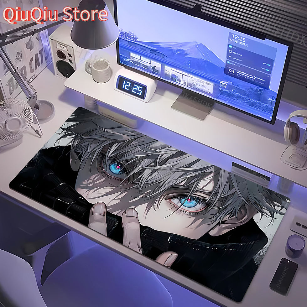 Miniatura: 🎮 Mouse Pad Gamer XL Jujutsu Kaisen – Gojo Satoru Desk Mat Anime