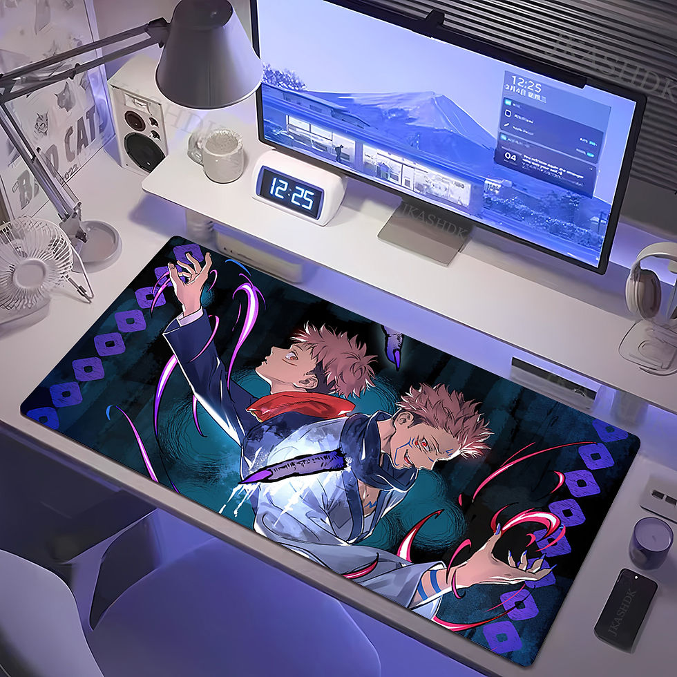 Miniatura: 🎮 Mouse Pad Gamer XL Jujutsu Kaisen – Gojo Satoru Desk Mat Anime