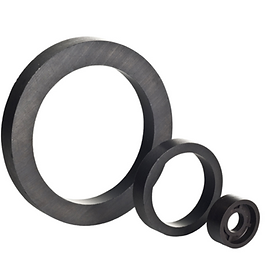 Magneetringen hard ferriet gebaseerd