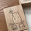 Thumbnail: Catdoo rubber stamp - windy day