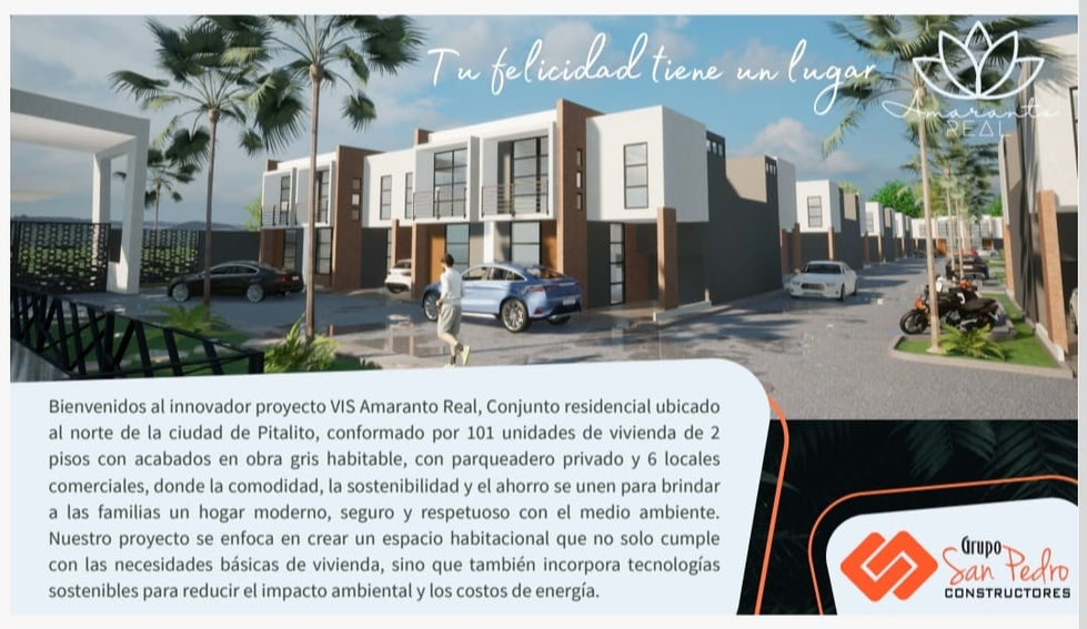CONJUNTO RESIDENCIAL AMARANTO REAL