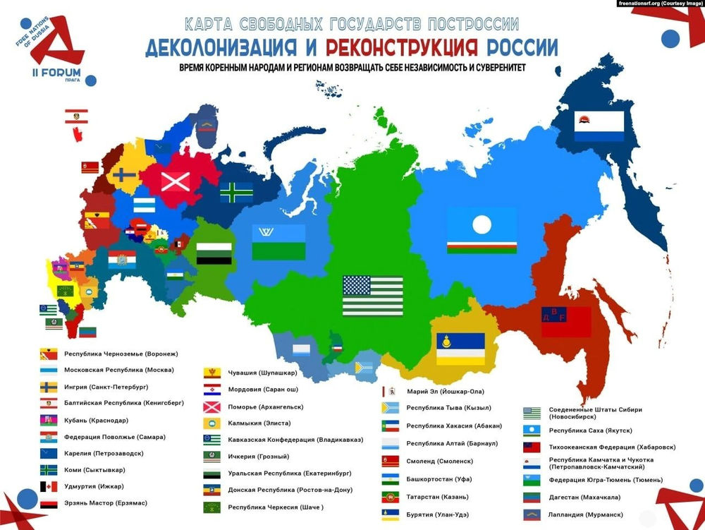 Free Nations of Russia calls for independence