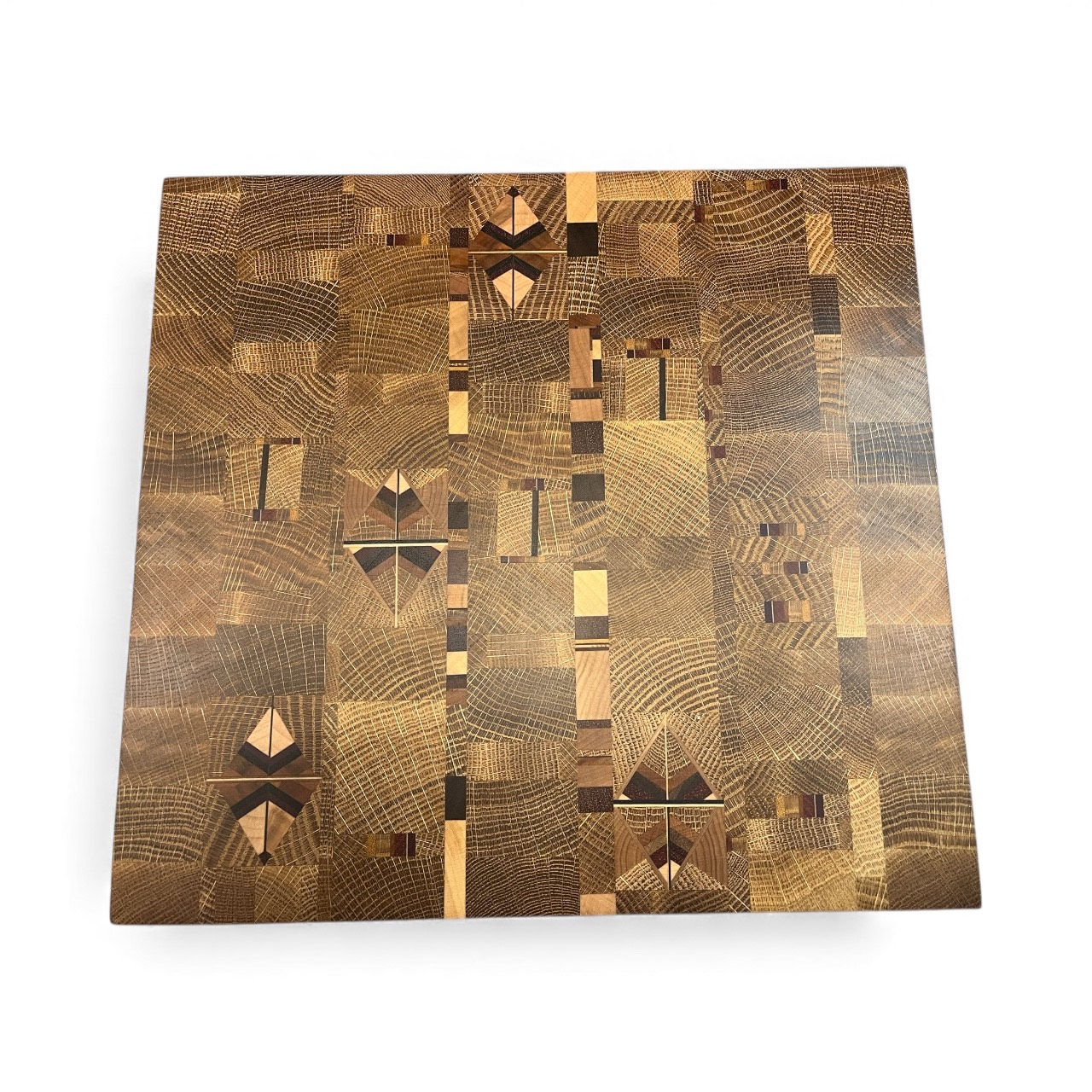 "Kites" over the sandy beach End Grain Cutting Board