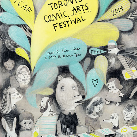 2014 TCAF poster by Isabelle Arsenault