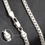 Thumbnail: 18K Gold/Silver Color 6Mm Full Sideways Necklace 8/18/20/24 Inch Chain for Woman