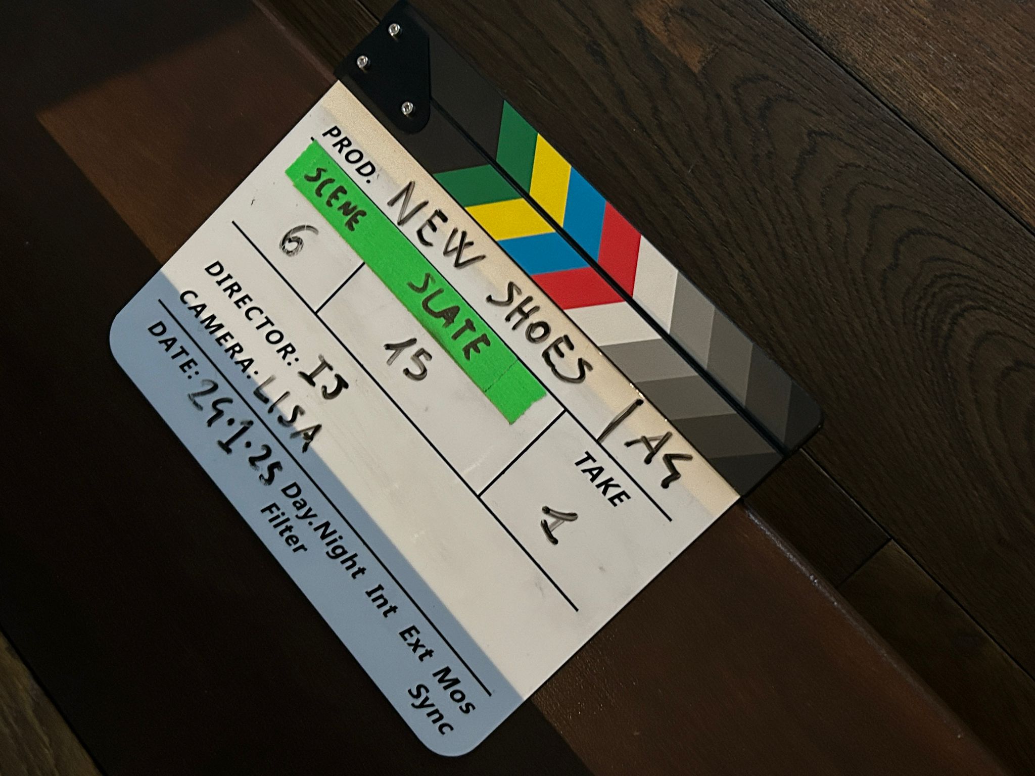 New Shoes — behind the scenes 4
