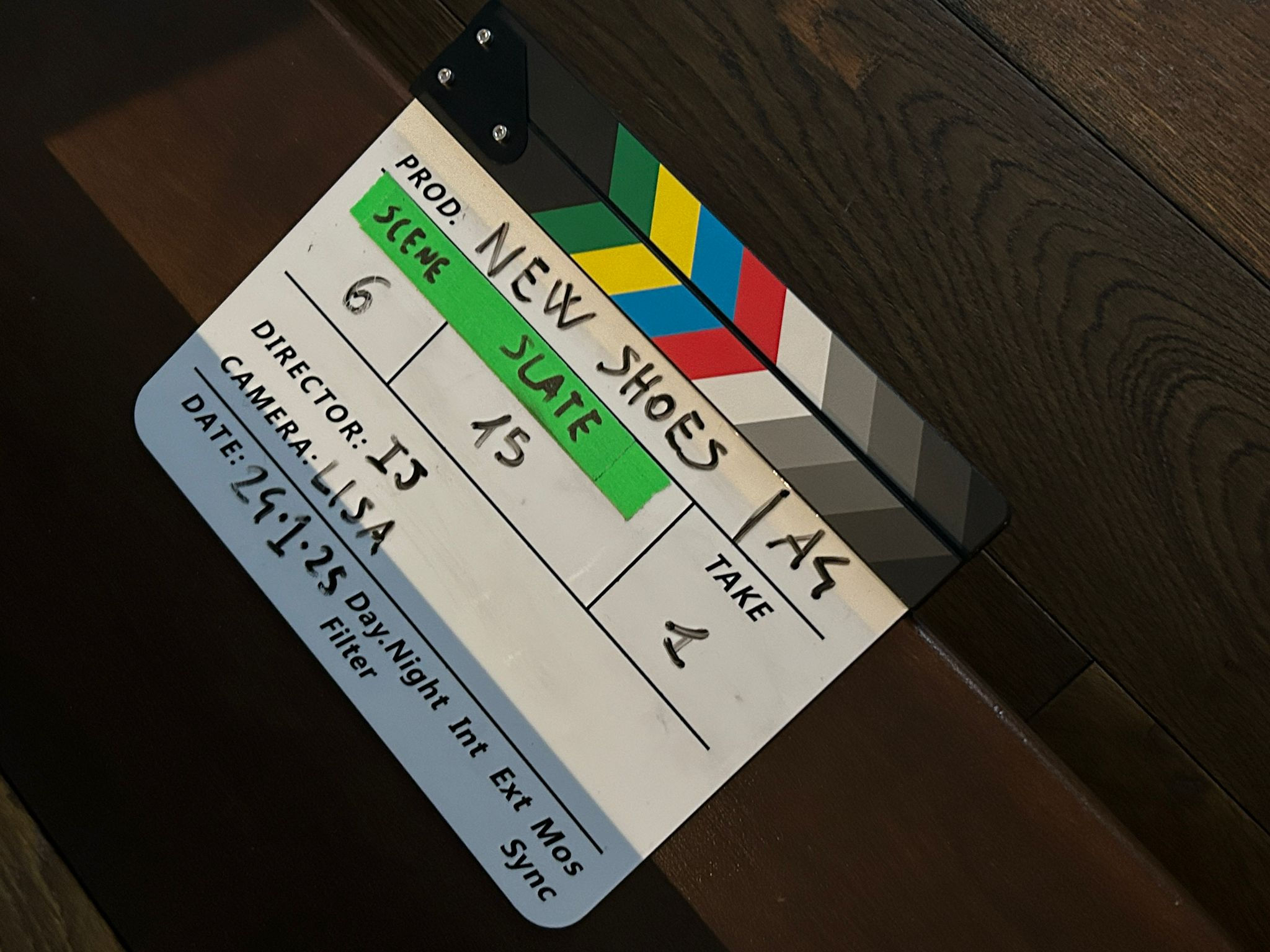 New Shoes — behind the scenes 4