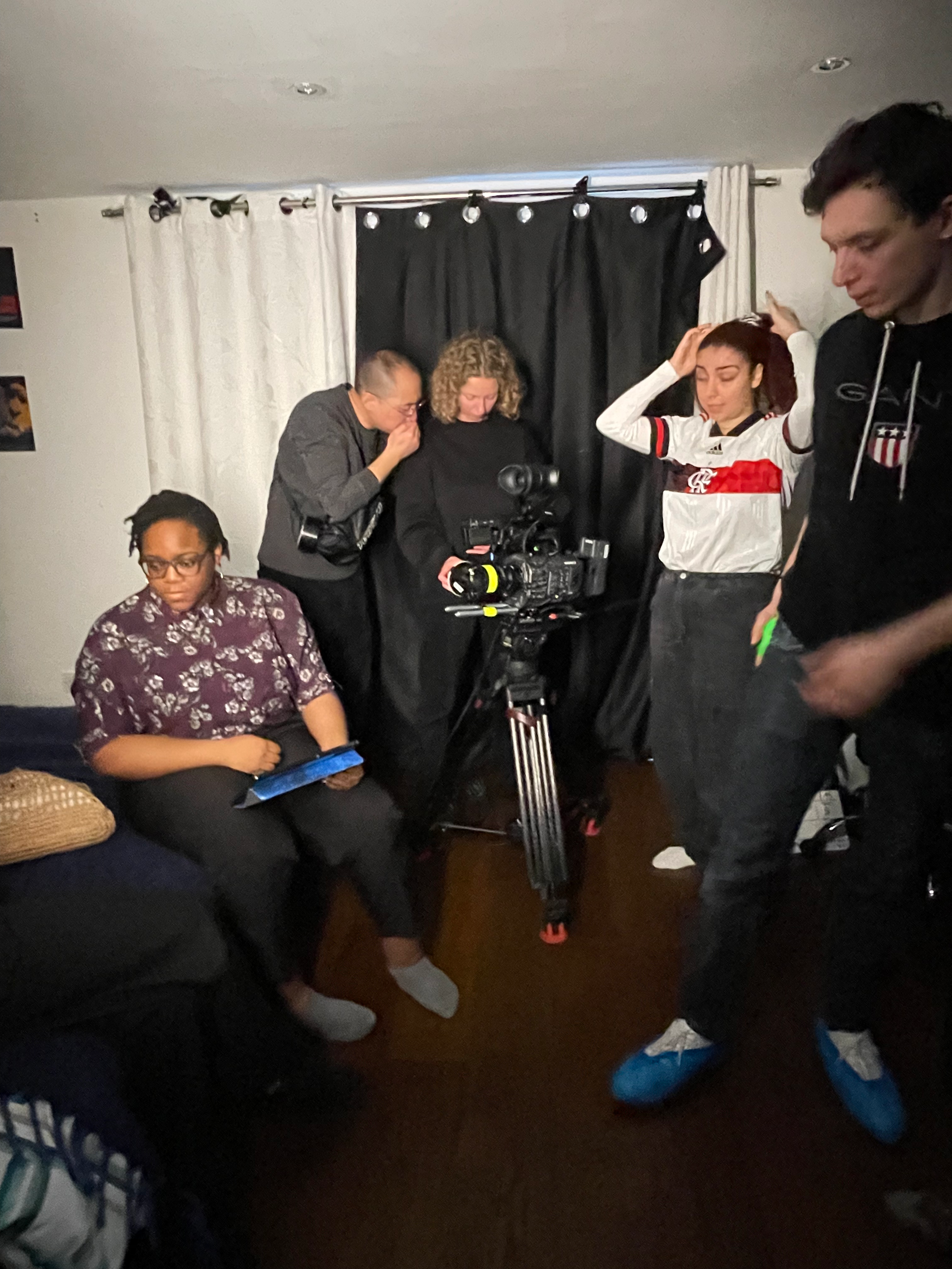 New Shoes — behind the scenes 1