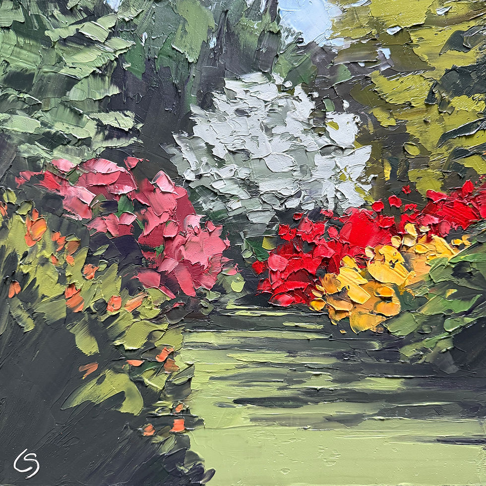 The Azalea Lawn at the Botanics