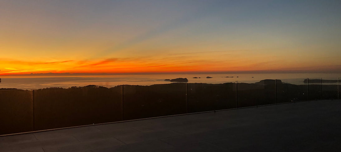 Villa for Sale Ibiza with breathtaking views over the valley of san augustin and the ocean 