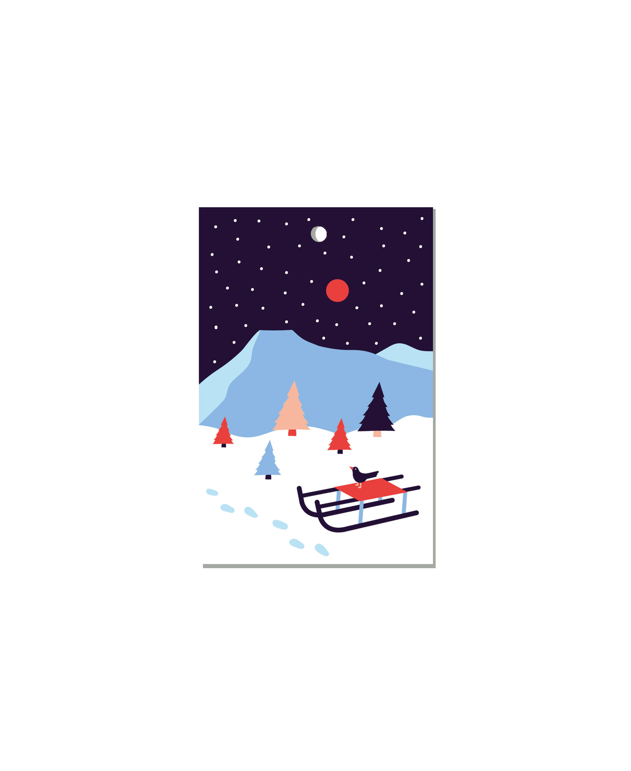 5 x Winterglück