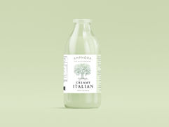 Amphora Dressing Label Designs