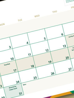 Sac State Family Calendar