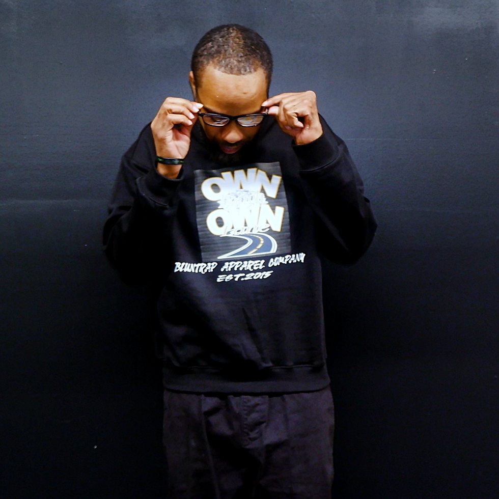 Own Dough Own Lane Black Sweatshirt