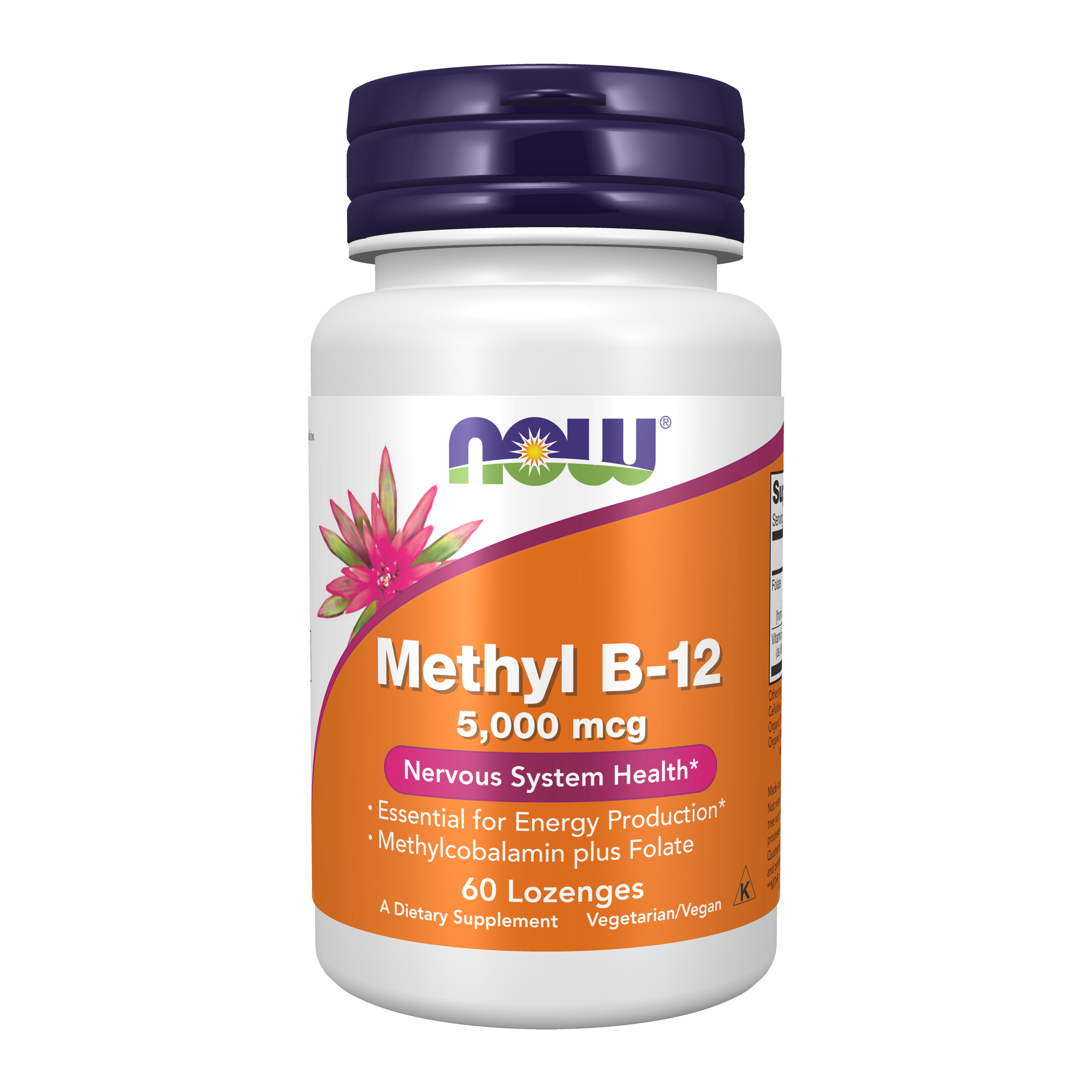 Methyl B-12 5,000 mcg - 60 Lozenges