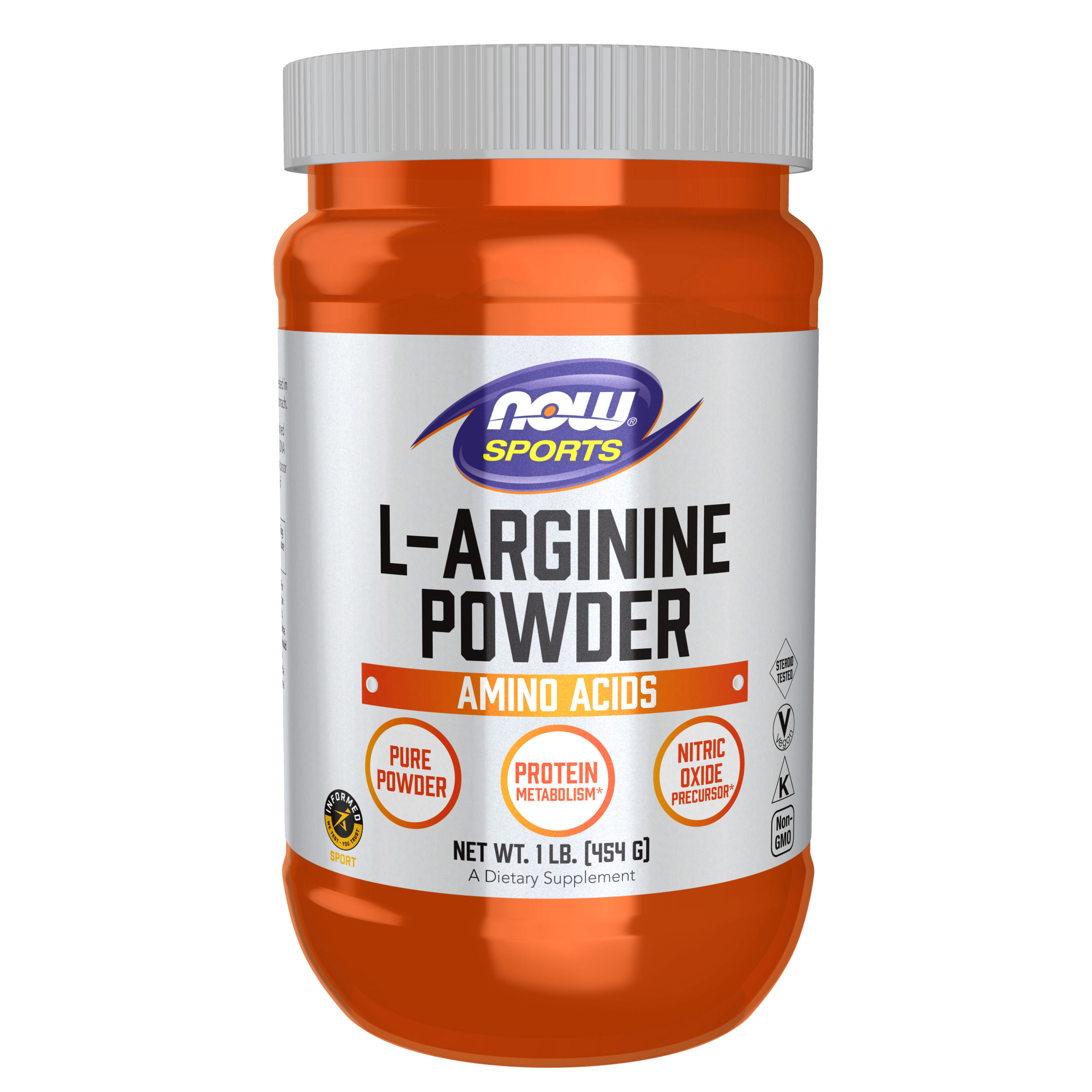 L-Arginine Powder - 1 lb.