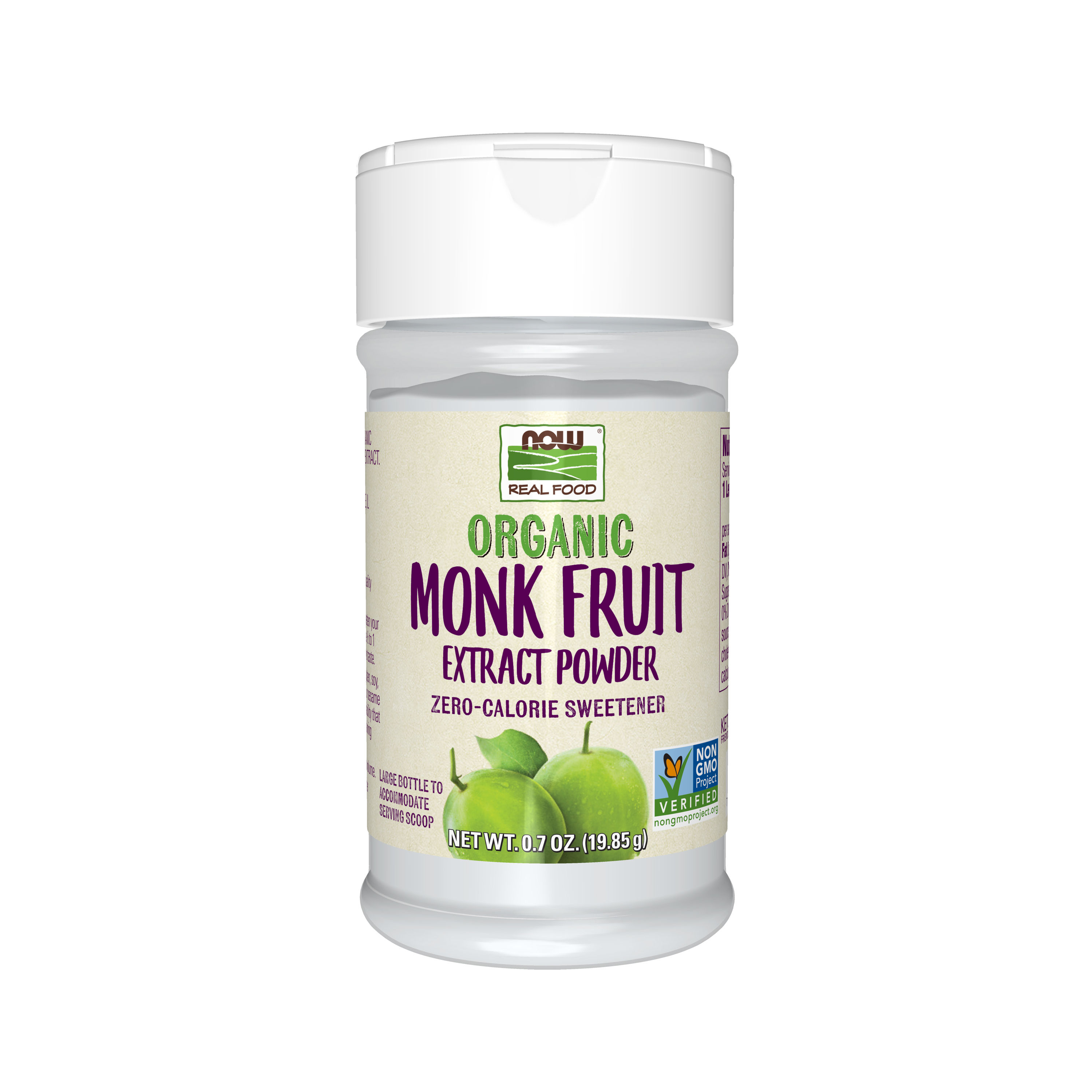 Monk Fruit Extract, Organic Powder - 0.7 oz.
