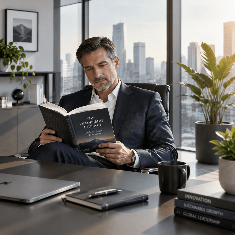 The CEO Who Reads Is the CEO Who Thinks Better: Why Reading Belongs in Every CEO's Mental Fitness Discipline