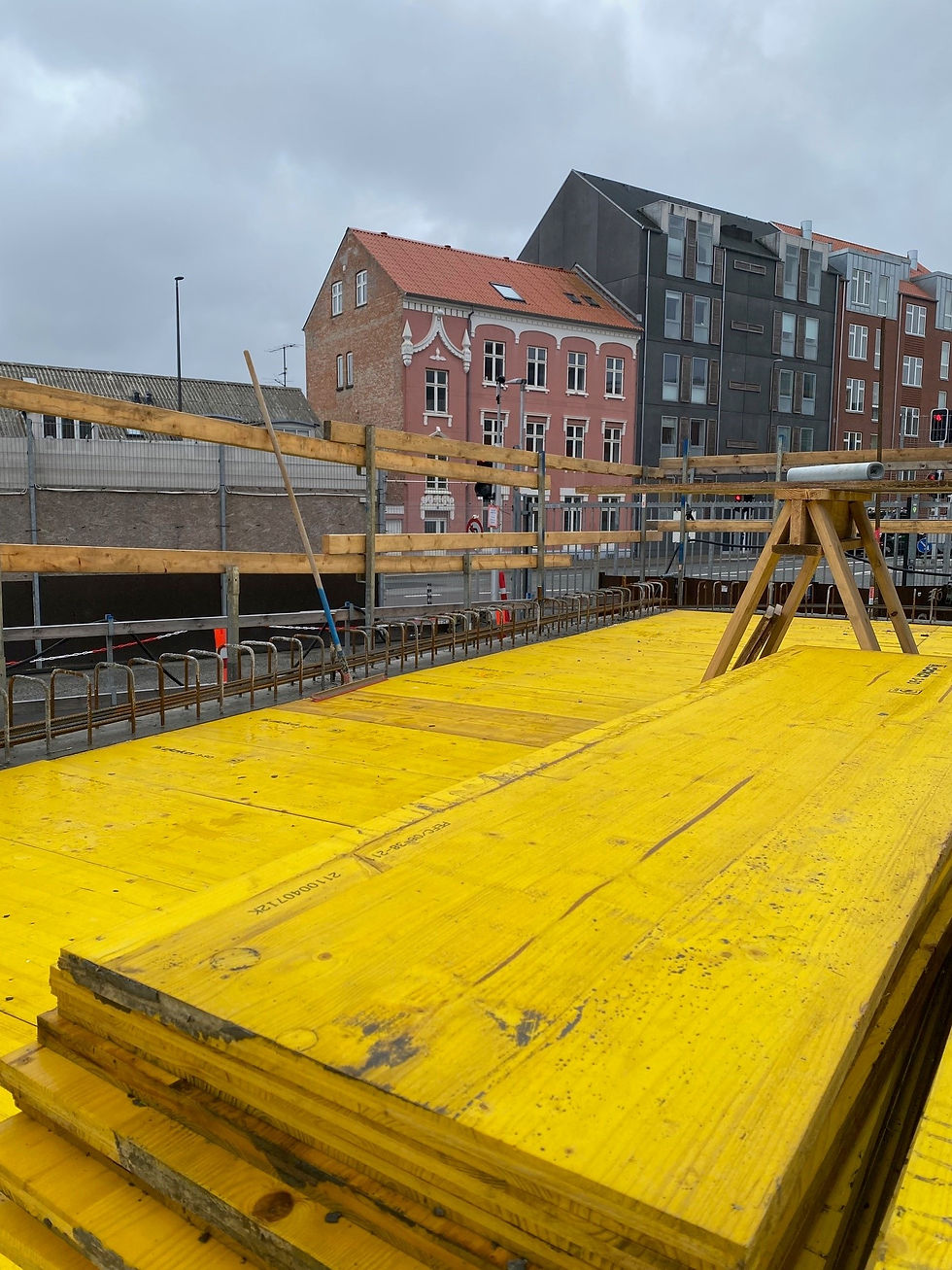 Vi er på vej op af jorden!