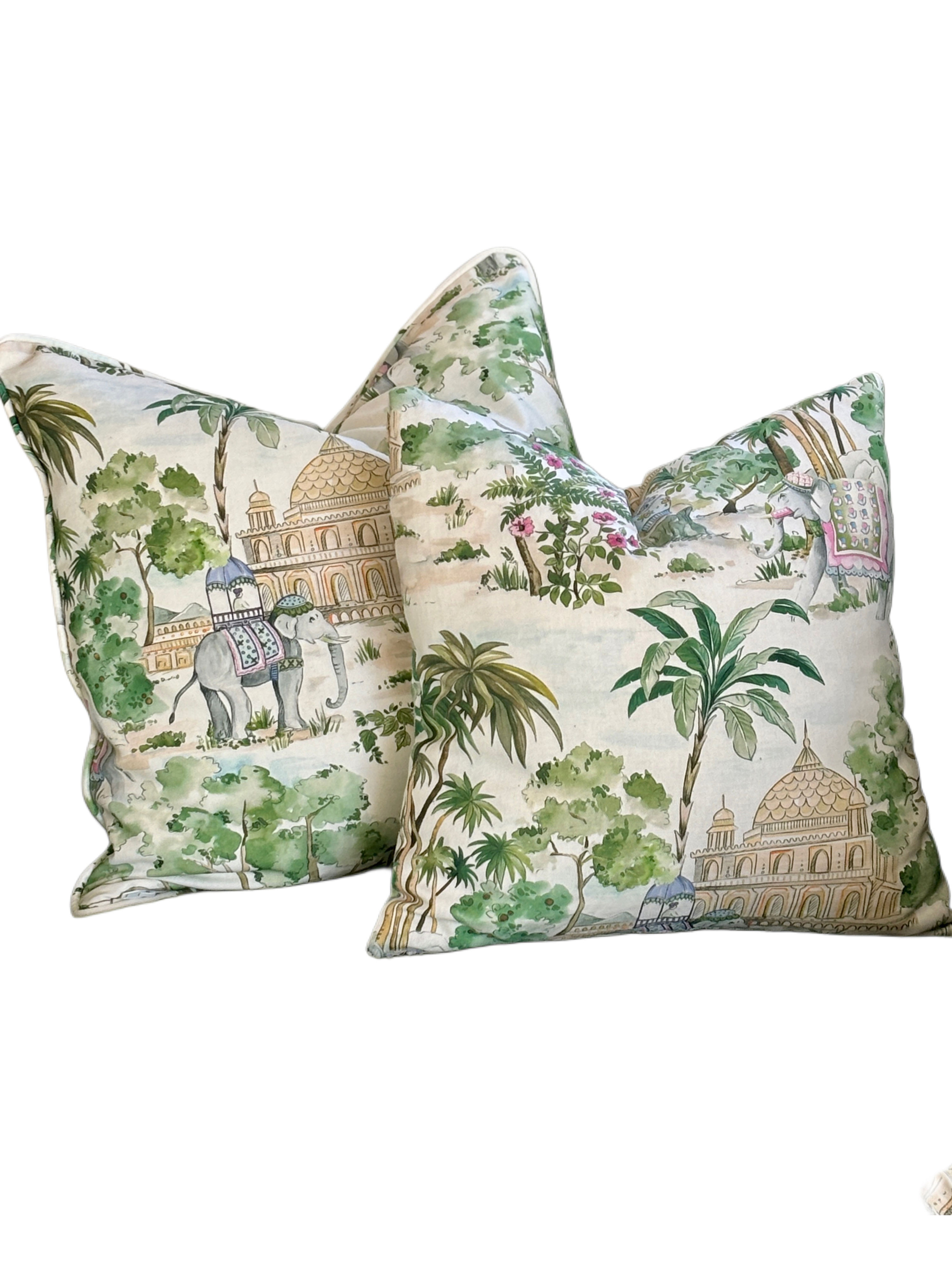 Rosa Elefantenkissen