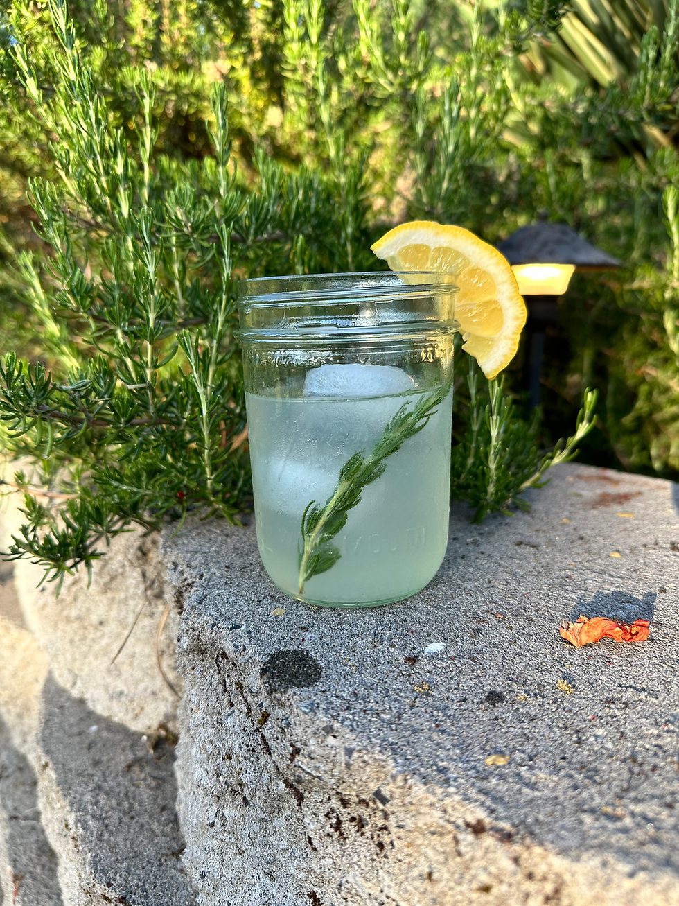 Cocktails, Mocktails, and… Rosemary