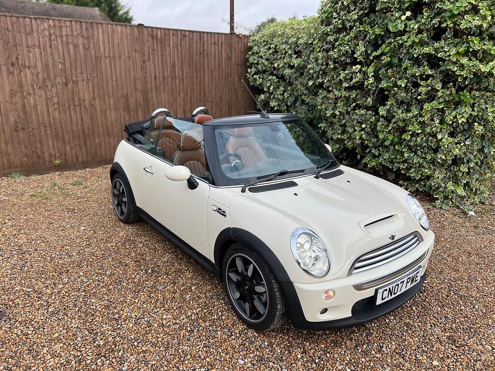 Mini Cooper S Sidewalk Convertible