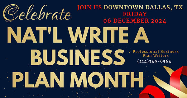 WHY 2024 PRO BUSINESS PLAN WRITER NEEDED