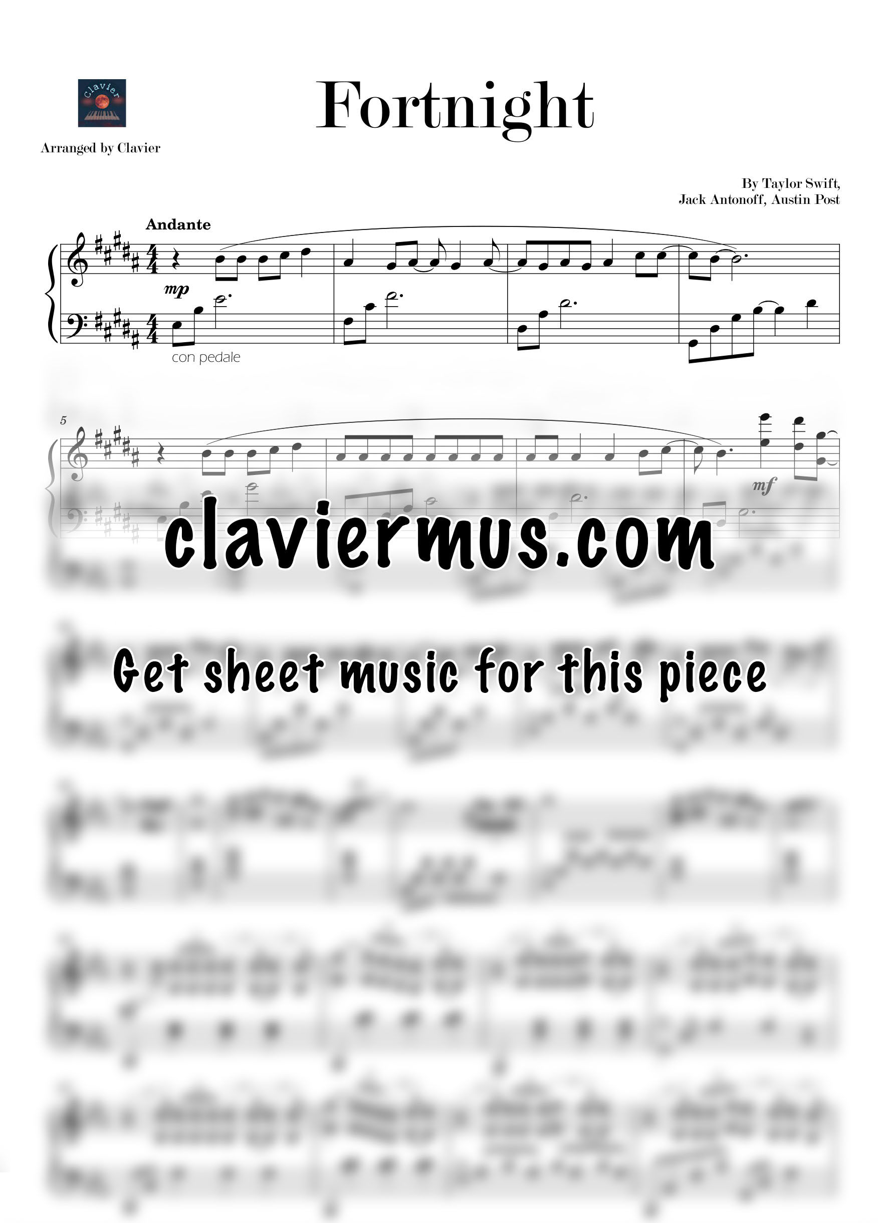 Taylor Swift - Fortnight